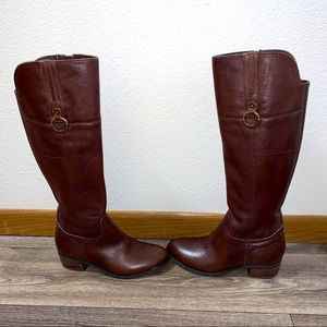 Crown Vintage Leather Boots Size 5&1/2